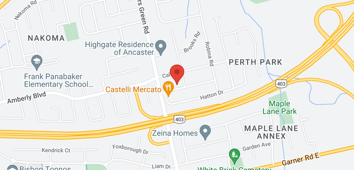 map of 27 ENMORE Avenue